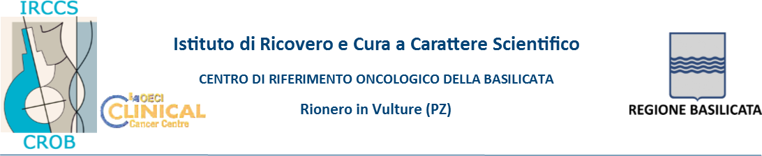 Logo of IRCCS Centro di Riferimento Oncologico della Basilicata (CROB)
