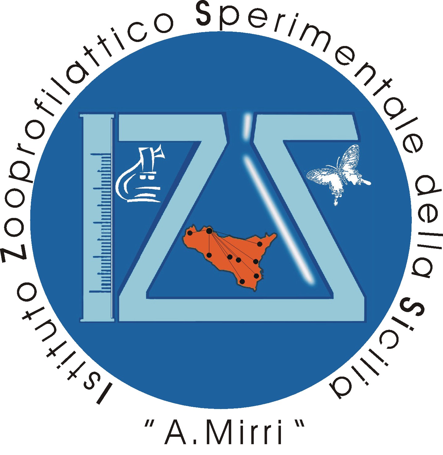 西西里动物实验学院(IZSSI)标志
